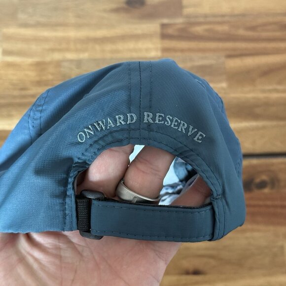 Onward Reserve Blue Red Logo Bear Baseball Cap Hat Adjustable Lightweight READ - Picture 11 of 11